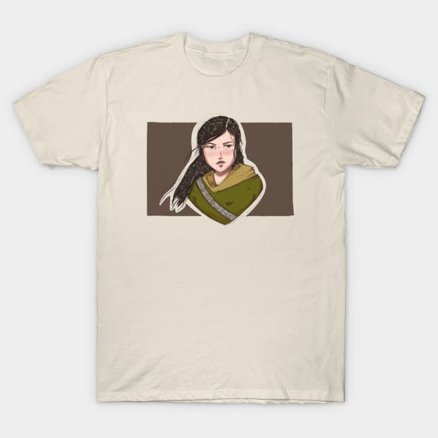 Croft illustration T-Shirt by Popupmartinez7